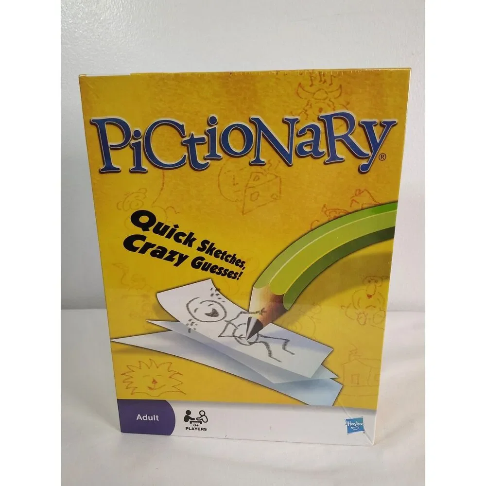 Pictionary Adult Party Board Game 2011 Hasbro Parker Brothers New Sealed